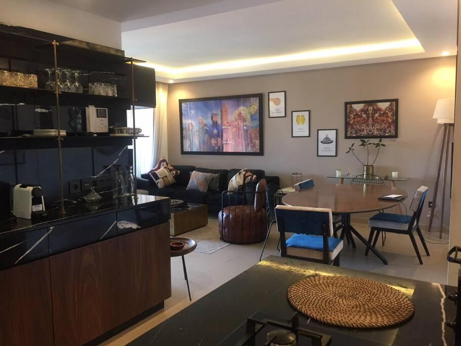 Luxueux Appart Hivernage Avec Vue Sur L"Atlas Marrakesh Ngoại thất bức ảnh