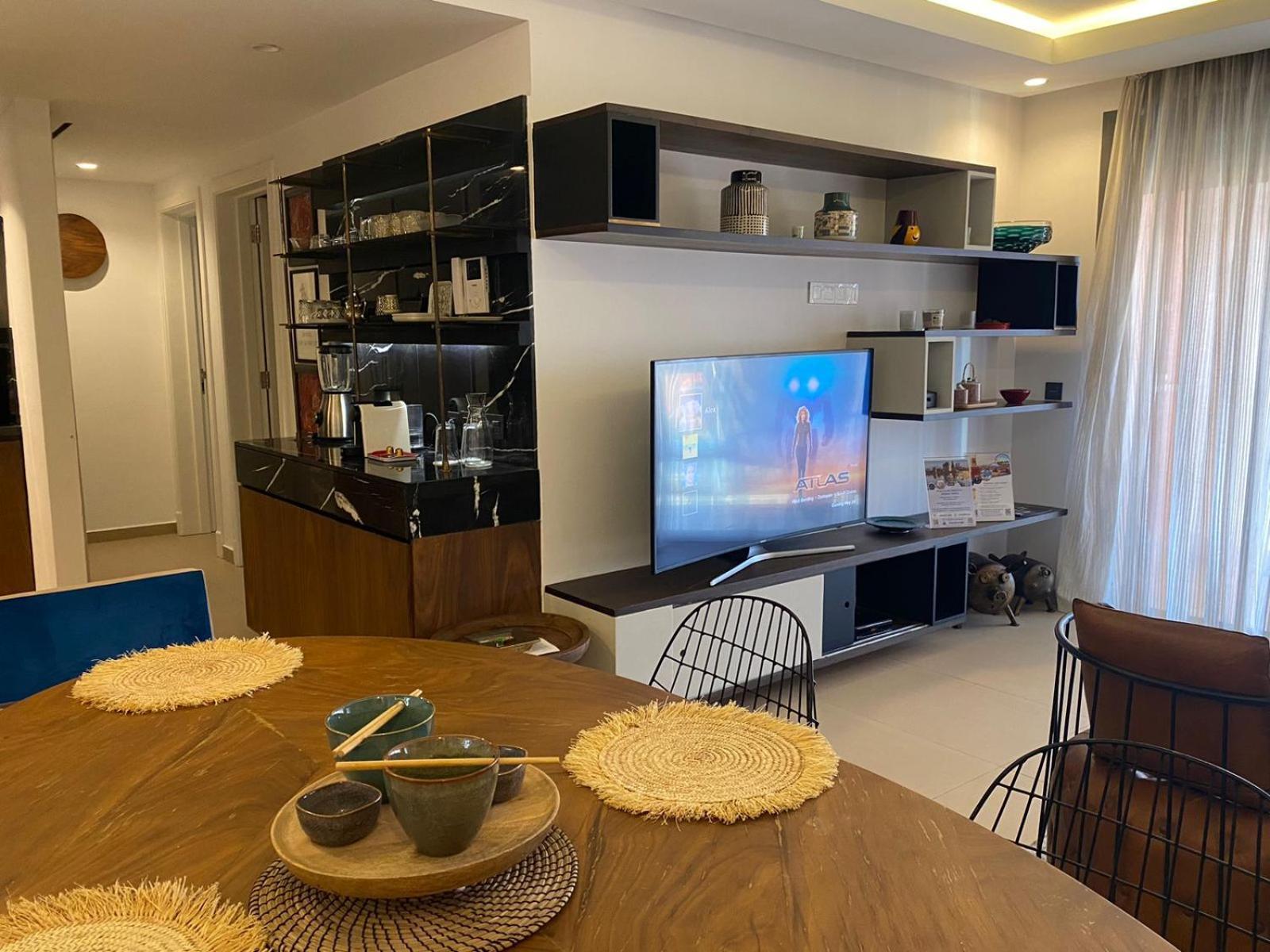 Luxueux Appart Hivernage Avec Vue Sur L"Atlas Marrakesh Ngoại thất bức ảnh
