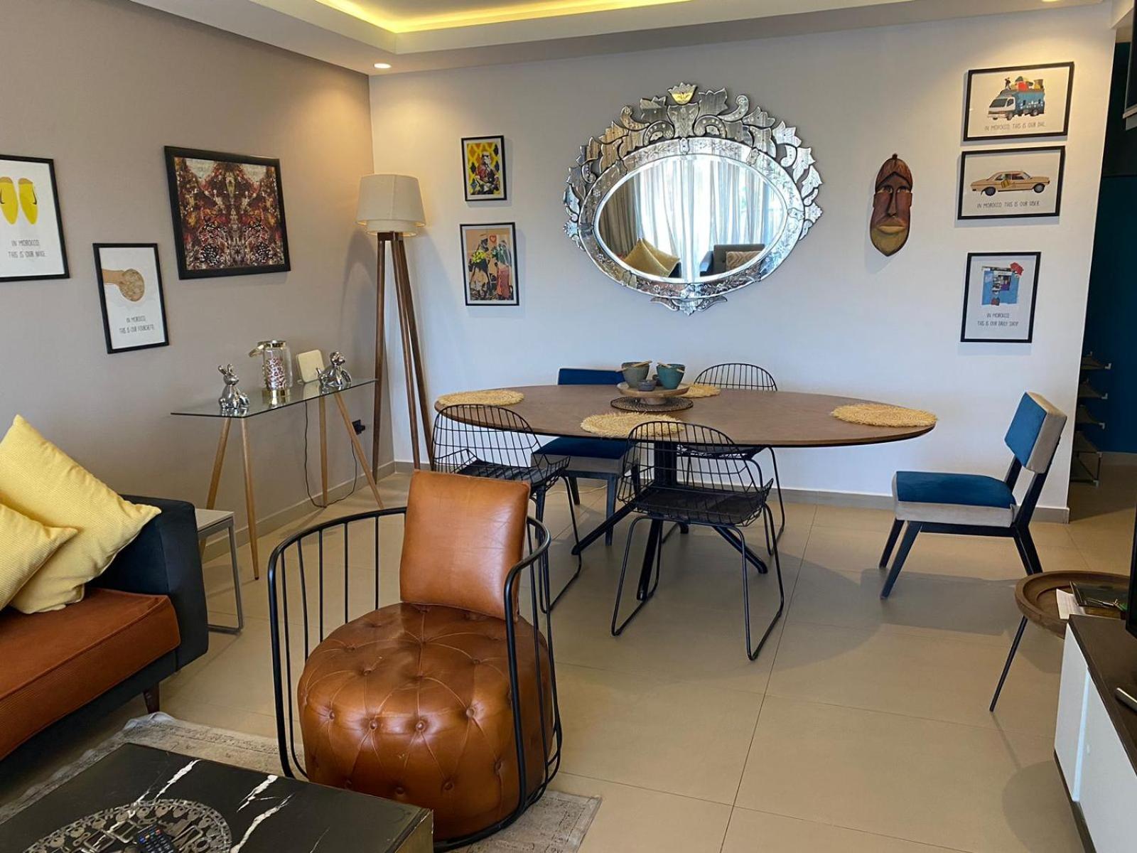 Luxueux Appart Hivernage Avec Vue Sur L"Atlas Marrakesh Ngoại thất bức ảnh